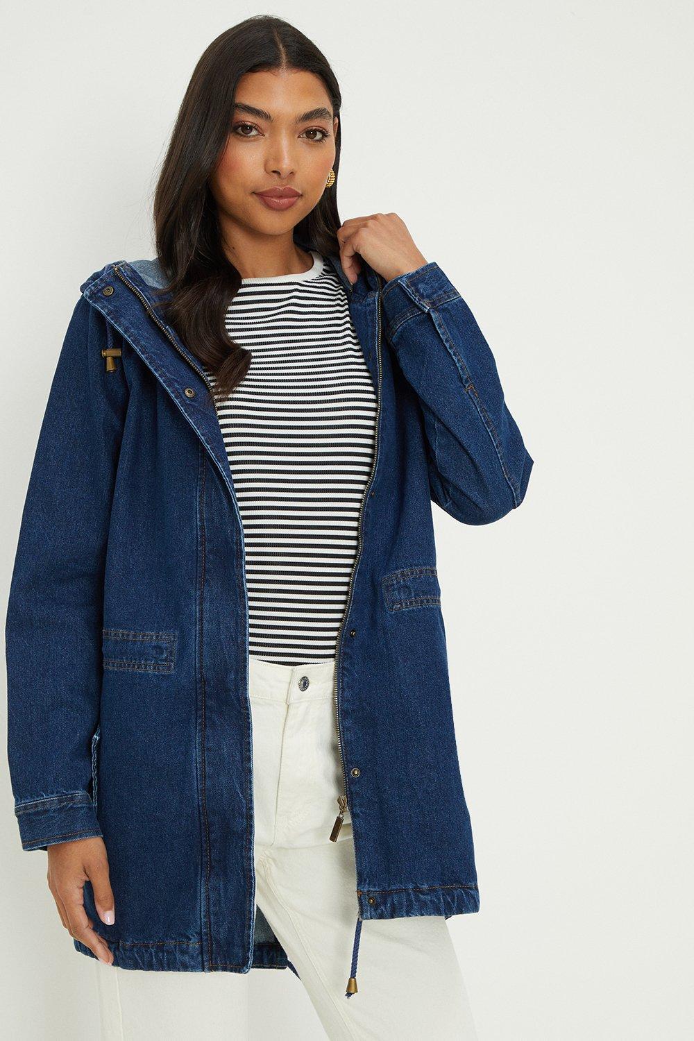 Denim shop parka womens